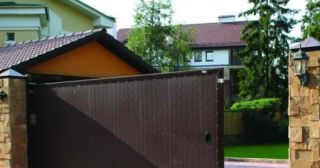 Купить откатные ворота раздвижные Лобня, цена от 2755 руб.