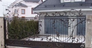 Купить откатные ворота кованые Лобня, цена от 2755 руб.