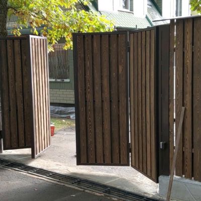 Купите и Закажите Ворота Гармошка: Лучшая Цена от 46568 руб, Установка под Ключ и Доставка в Лобне и по Области